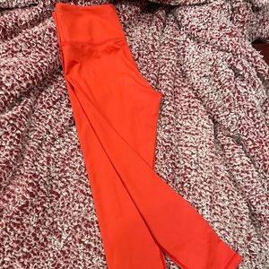 Zyia red/orange leggings